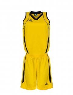 12er Satz PEAK Damen Trikotsets gelb/schwarz